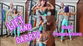 Mitzie Dupree - Lift and carry Body comparision