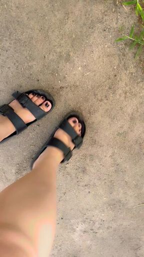 Dirty feet
