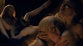 ”KISS OF PARASITE - Melody Marks & Lexi Lore wild dirty lesbian fuck”