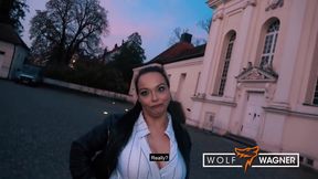 German MILF Priscilla Fucked Outside and Inside! Wolf Wagner