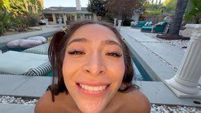 my hot pov with horny petite amber summer