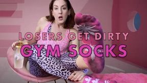LOSERS GET DIRTY GYM SOCKS