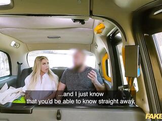 Fake Taxi Hot Nurse gets her uniform on in the backseat