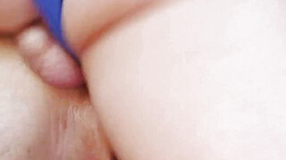 Blonde shemale beauty fucks man : Part 2