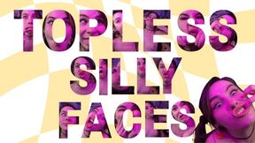 4K Ziva Fey Topless Silly Faces