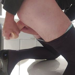 Sissy training with big cock.