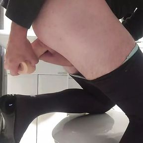 Sissy training with big cock.