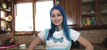 Jewels Blu’s Busty Teen Missionary Pound and Steamy POV BJ