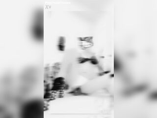 Banging with sex tool uncensored in red