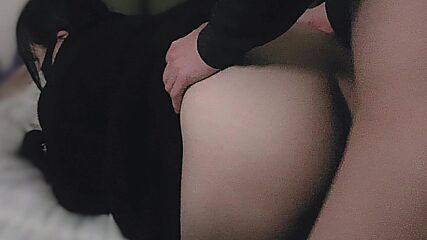18yo Amateur Slut Gets Boned from Behind & Massive Bukkake on Ass