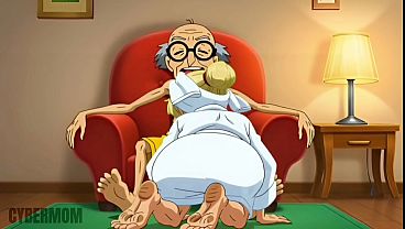 Hentai Granny Gets Anal Sex in the Kitchen  Hentai Cuckold Compilation