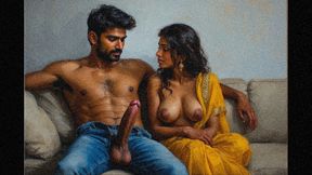 Watching horror movie with my collage best friend and fucked her after the movie