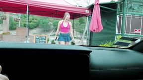 ashley red flaunts her pink hairy pussy for mike hunt