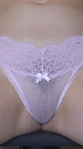 Unforgettable moment from &quot;Teen with meaty hairy pussy try on haul see through panties&quot;