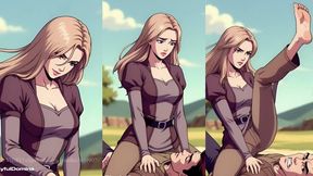 Goddess Lea â€“ Face Stomping Session