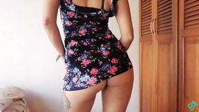 Slick throat job with massive face-sitting on huge breasts - Catalina Days