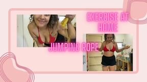 JUMPING EXERCISES AT HOME