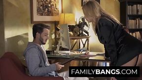 FamilyBangs.com ⭐ Teacher Aunt has a New Study Method for her Nephew, Rachael Cavalli, Lucas Frost