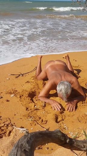 Ladysilva My Hot Ass Tanned on the Beach