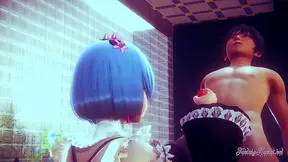 Rems Wild Hentai Pleasure: Blowjob, Pussy Tease creampie Fantasy Unleashed