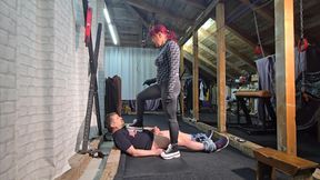 Obsessed gym trainer become my fucking slut
