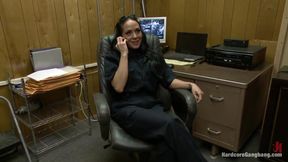 Hot Horny Parole Officer Put in Her Place by Bad-boy Parolee