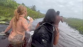 Fui fazer uma Putaria no meio do mangue da Bahia