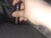 Using Vibrator To Jerk/Masturbate Over and In His Boxers