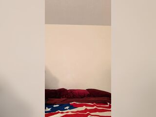 Trans woman solo masturbation