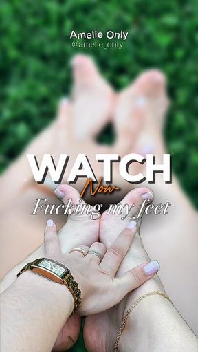 FUCKING MY FEET 💦