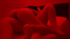 My friend invited me to her horny red room