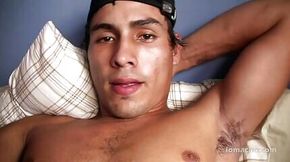 Agustin strokes his hung meat