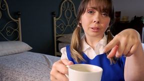 BRAT BULLY MAN MILKING MY COFFEE