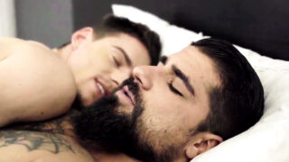 Ryan Bones pounds American stud Lev Ivankov in hardcore assfucking action