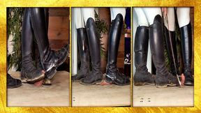 Riding Boots Cock Crush and Crop Play with Inseration I Mean Girls Equestrians