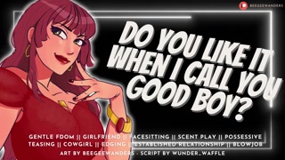 Do You Like it When I Call You Good Boy? || Audio Roleplay, Gentle Fdom, MommyDomme Sucks n Fucks