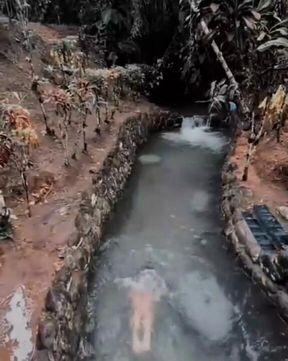 Que rico baño