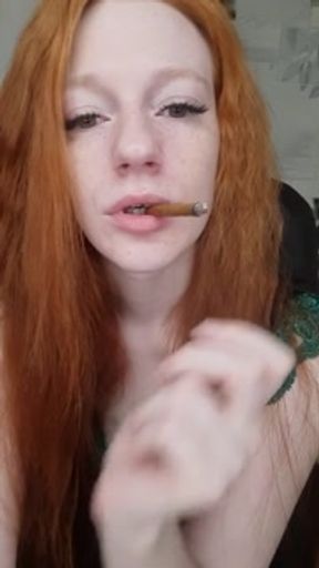 redhead smoker