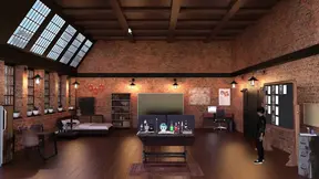 Nick Terry and Ashley in wild threesome with blowjobs, handjobs, and group sex