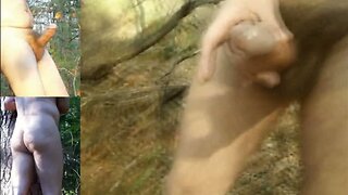 multiorgasmic 3 cumshots outdoor sexy nature guy + slideshow