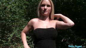 Public Agent - Fucking a Beautiful BLONDE Italian in the Woods