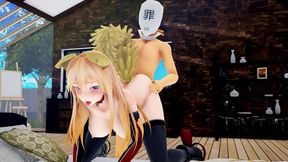 Cute MMD Anime Chick Shows Off Her Sexy Moves In Hot Hentai Action