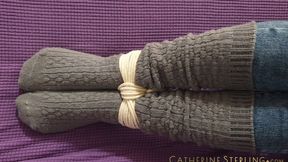 Sock Bondage Close Up Compilation