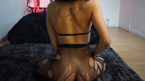 Dirty Bitch Chained Up and Used as a Fucktoy by Her Dominant Master All Night Long