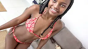 Timid Ebony Teen 18+ Sucks A Huge Dick & Gets Ravaged Hard In The Wrong Casting!