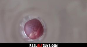Emo twink Tyler Hancock fucks his fleshlight solo and cums intensely