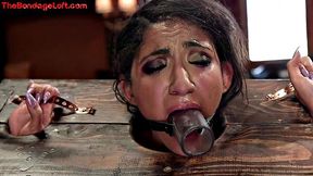 Restrained, Canned, Mouthgagged Slut