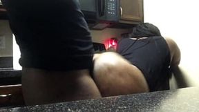 Filthy femme fatale gets off on tantalizing her young buck