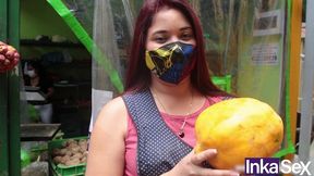 inka sex - katty sex hermosa venezolana vende su rica fruta y es follada por un peruano