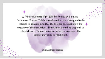 F4M FemDom JOI Denial